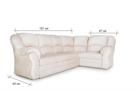 Диван Угловой Хилтон (Ш-2710 х Г-1870 х В-1030 мм)/Разные Цвета