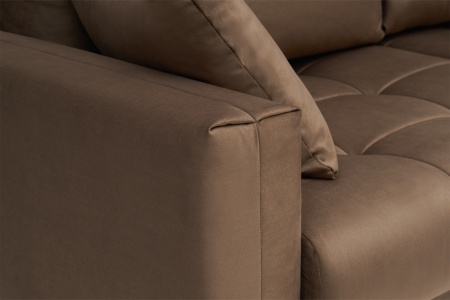 Диван тик-так Монарх коричневый
