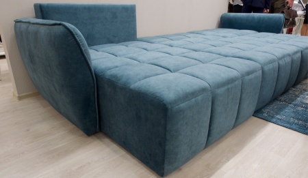 Диван-Кровать ТРЕВИ KENGOO/TEAL (Ш-3500 × В-850 × Г-1690 мм)