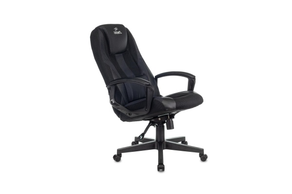 Кресло игровое Zombie 9 черное / серое