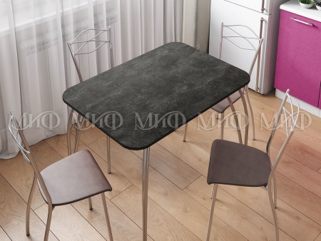 Стол Обеденный Хром Техас/Разные Цвета (Ширина 1000 мм  х Глубина 700 мм)