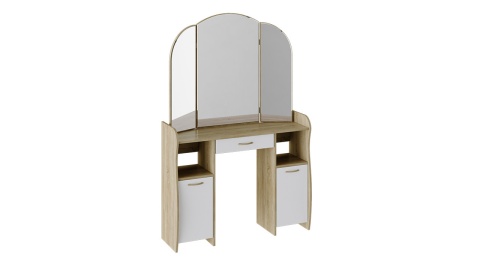 Туалетный Столик с Зеркалом Софи №2 Разные Цвета/Ш-1068 × Г-330 × В-1620 мм
